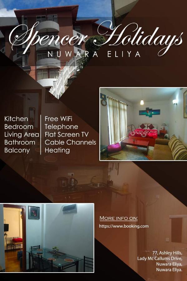 Spencer Holiday Apartments/Seagull Complex Nuwara Eliya Exteriör bild